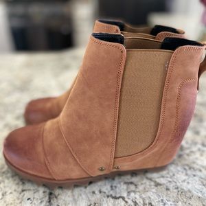 Womens Wedge Ankle Booties